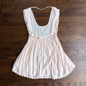 LF Blush Sundress with Knitted Detail